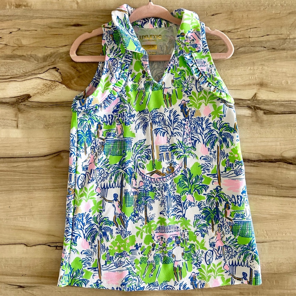 NEW Lilly Pulitzer Toddler Luxletic dress Size xs (2-3)